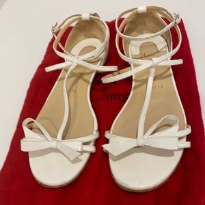 Authentic Christian Louboutin sandal.